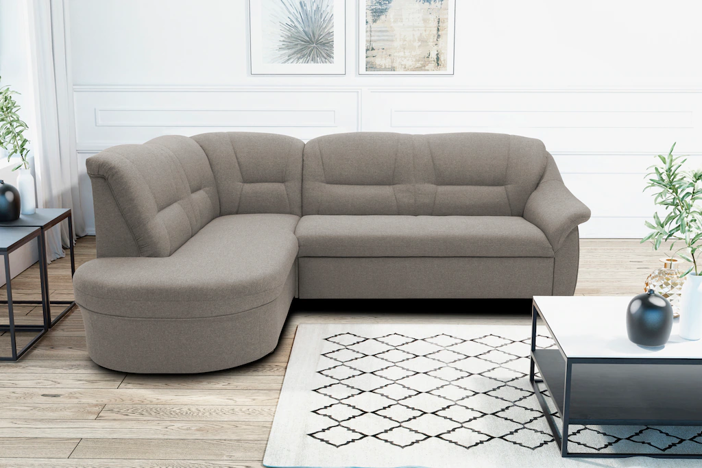 DOMO collection Ecksofa "Faenza L-Form", DOMO collection Ecksofa, mit Ottom günstig online kaufen