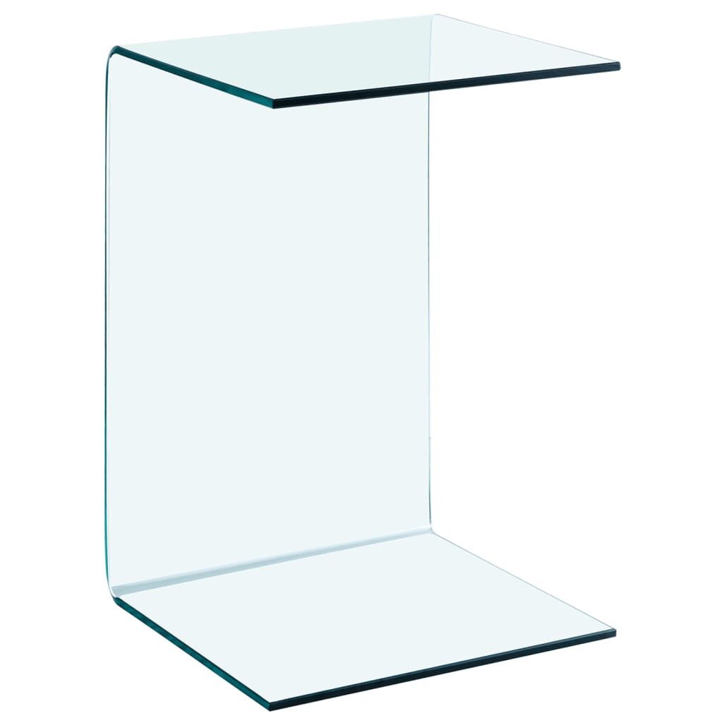 vidaXL Beistelltisch Beistelltisch 40x40x60 cm Hartglas günstig online kaufen