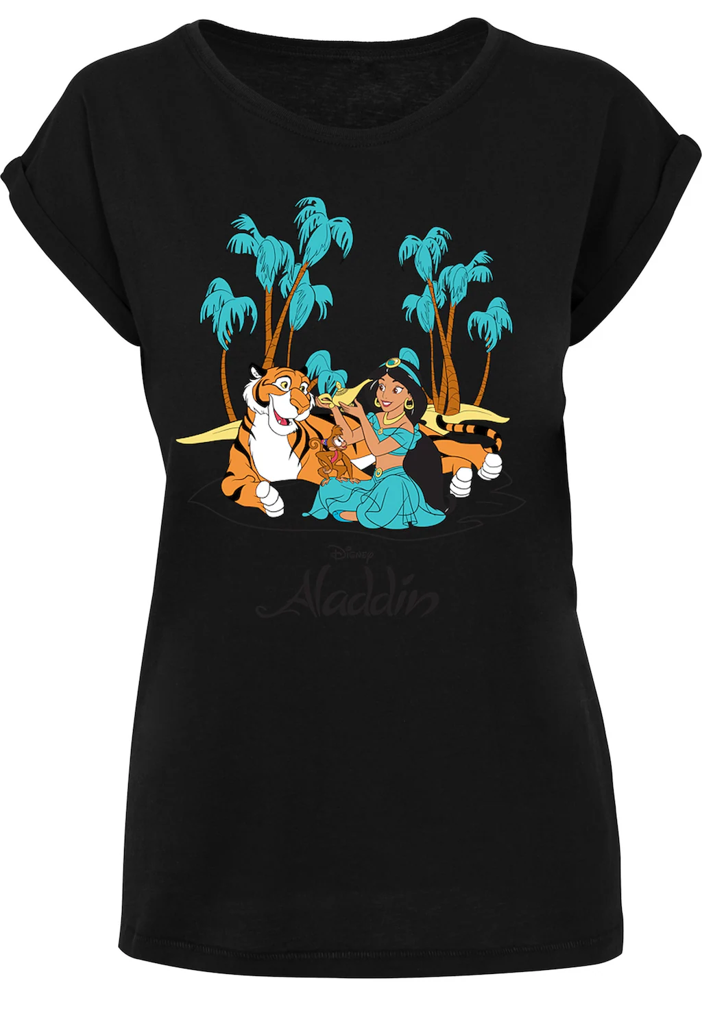 F4NT4STIC T-Shirt "Aladdin Jasmine Abu Rajah Beach", Print günstig online kaufen