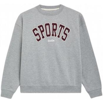 Diadora  Sweatshirt Felpa Adulto unisex  179934_crew_legacy_grigio günstig online kaufen