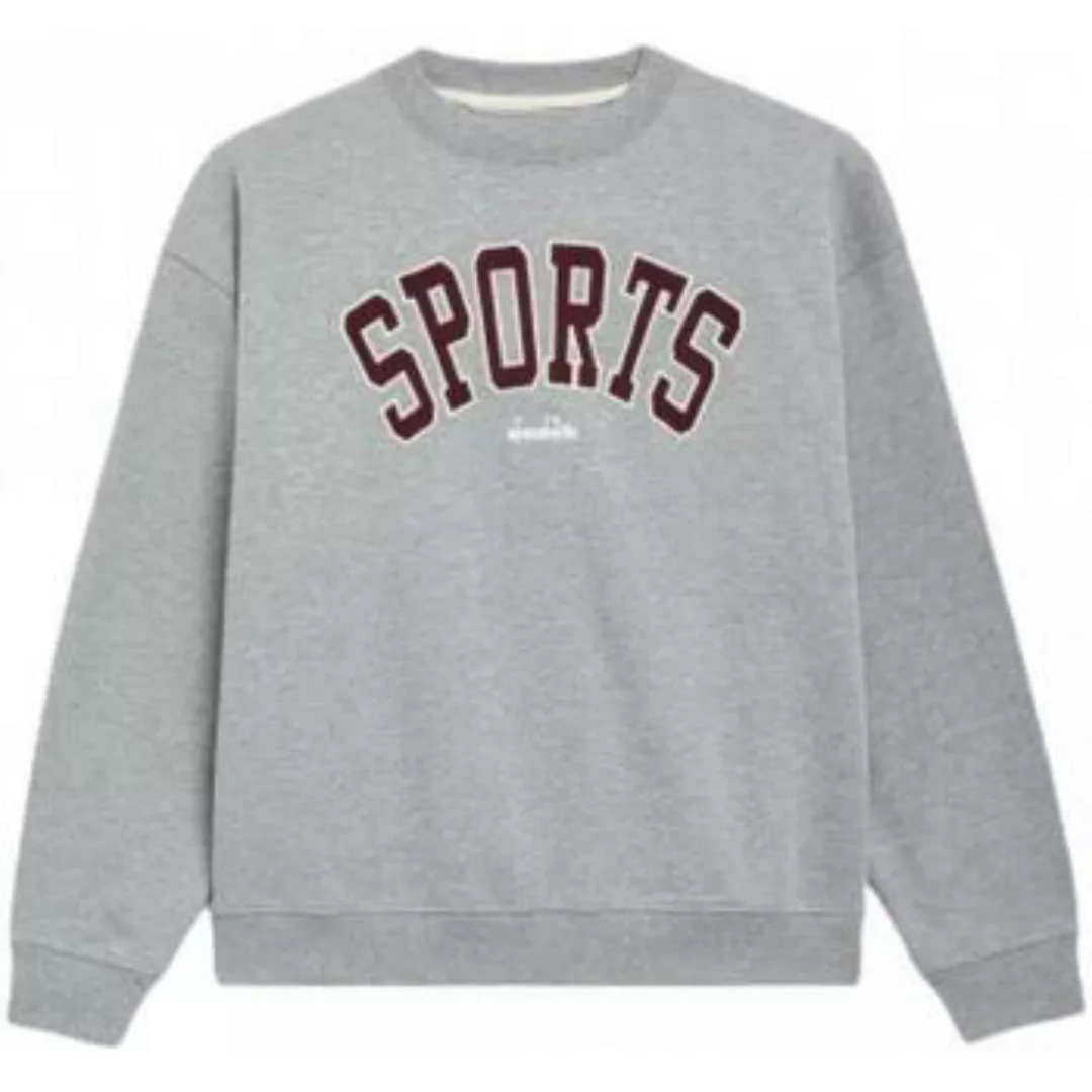 Diadora  Sweatshirt Felpa Adulto unisex  179934_crew_legacy_grigio günstig online kaufen