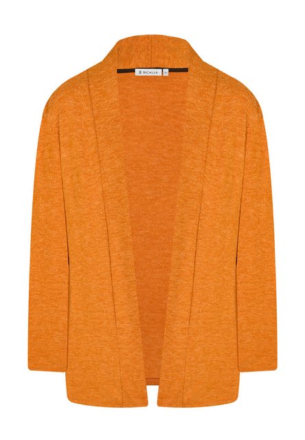 BICALLA Cardigan Strick-Cardigan in Curry (1-tlg) günstig online kaufen