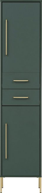 welltime Hochschrank "Kent mit goldfarbenen Griffen", Breite 40,5 cm, made günstig online kaufen