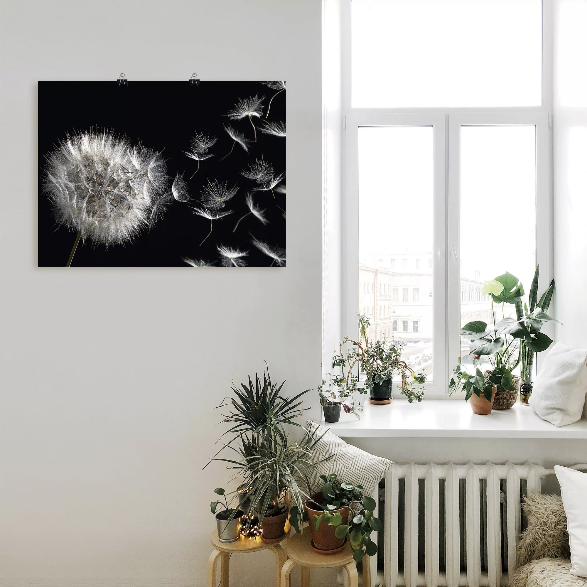 Artland Wandbild "Pusteblume", Blumenbilder, (1 St.), als Alubild, Outdoorb günstig online kaufen