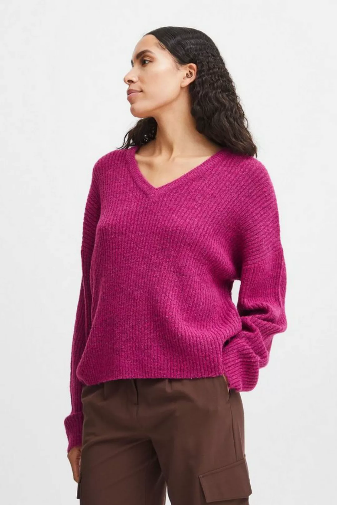 b.young Strickpullover BYONEMA VNECK JUMPER - 20813897 günstig online kaufen