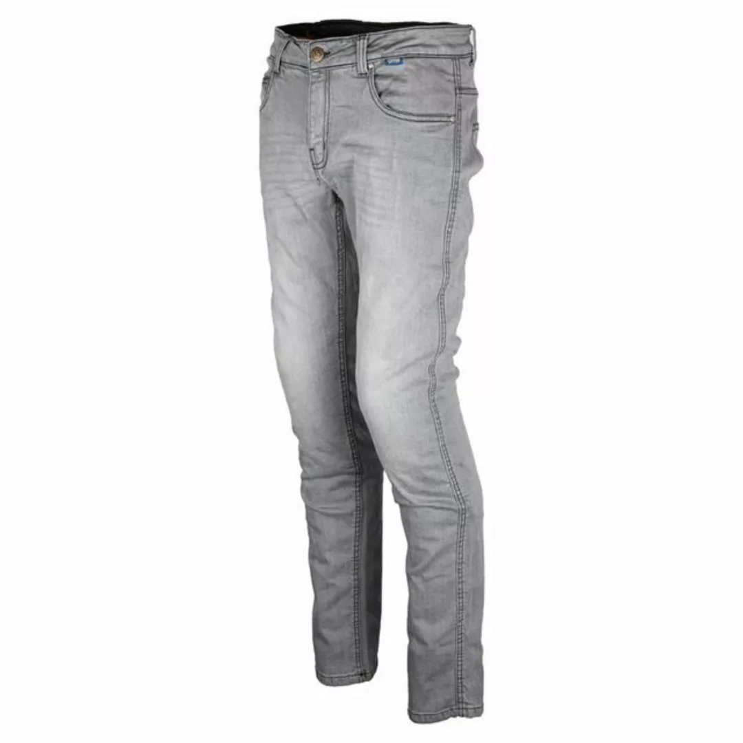 gms Motorradhose GMS Jeans Cobra - hellgrau W40L36 günstig online kaufen