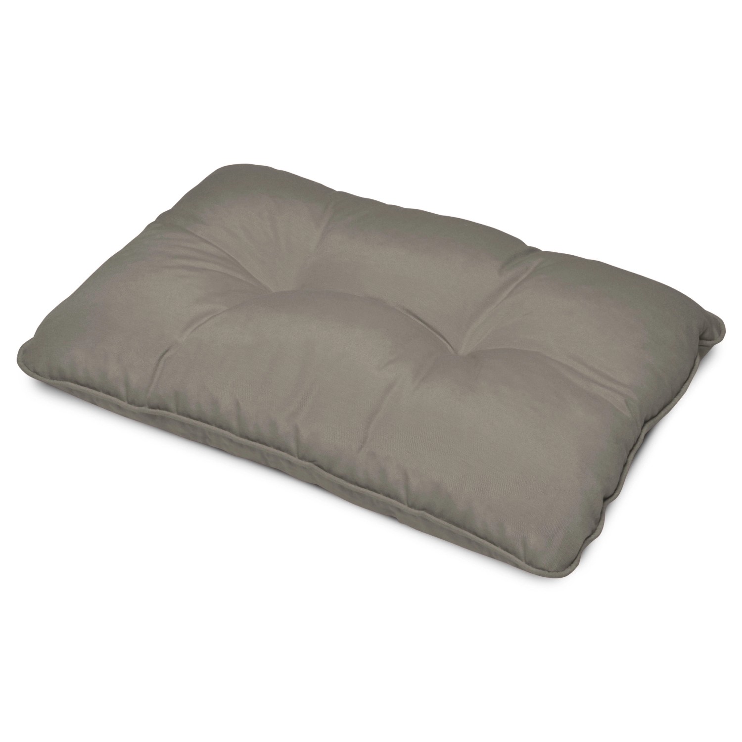 Beautissu Flair Loungekissen Outdoor Rücken 60x40x12cm Hellgrau günstig online kaufen