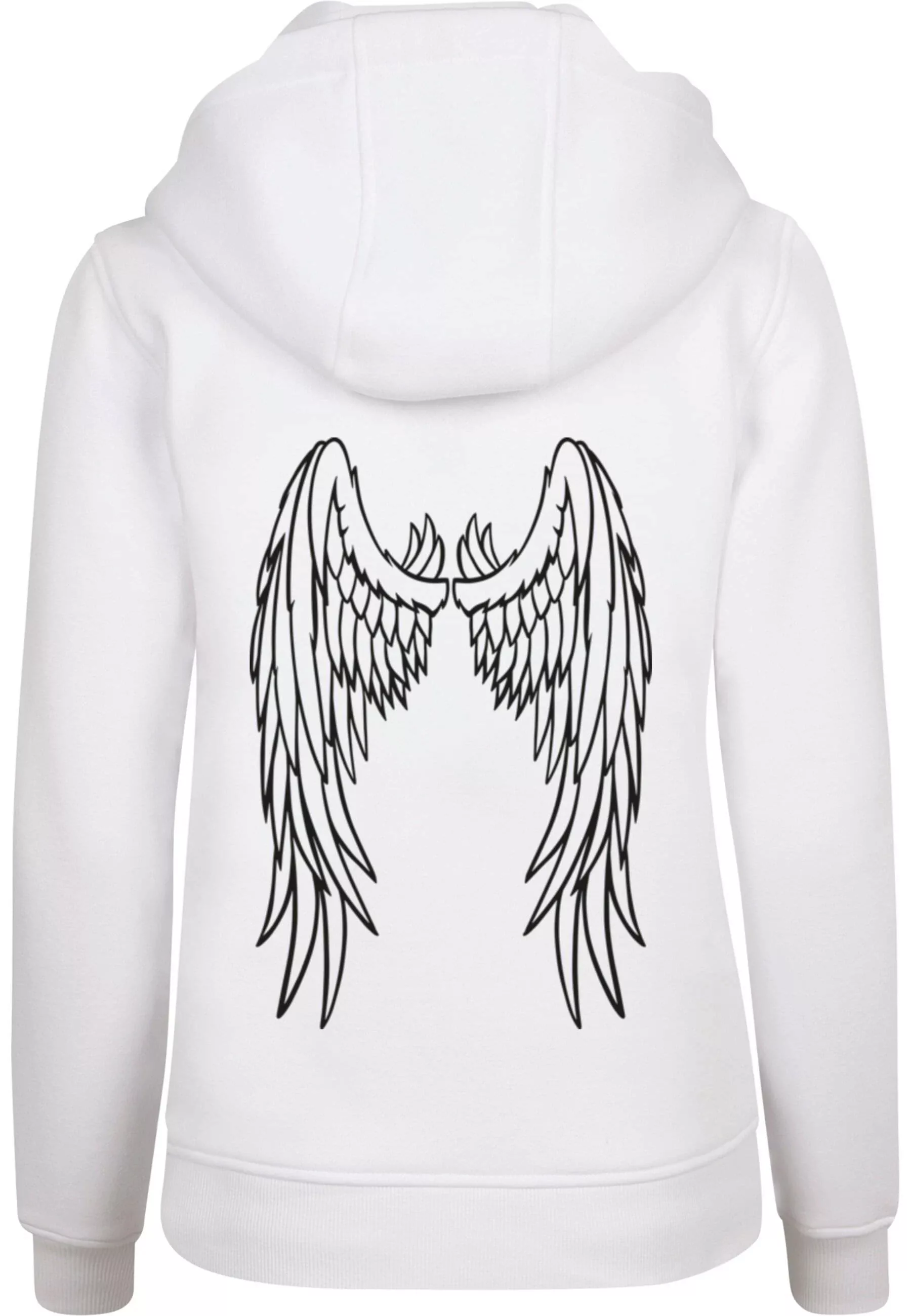 Miss Tee Kapuzenpullover "Miss Tee Damen Angel Wings Hoody" günstig online kaufen