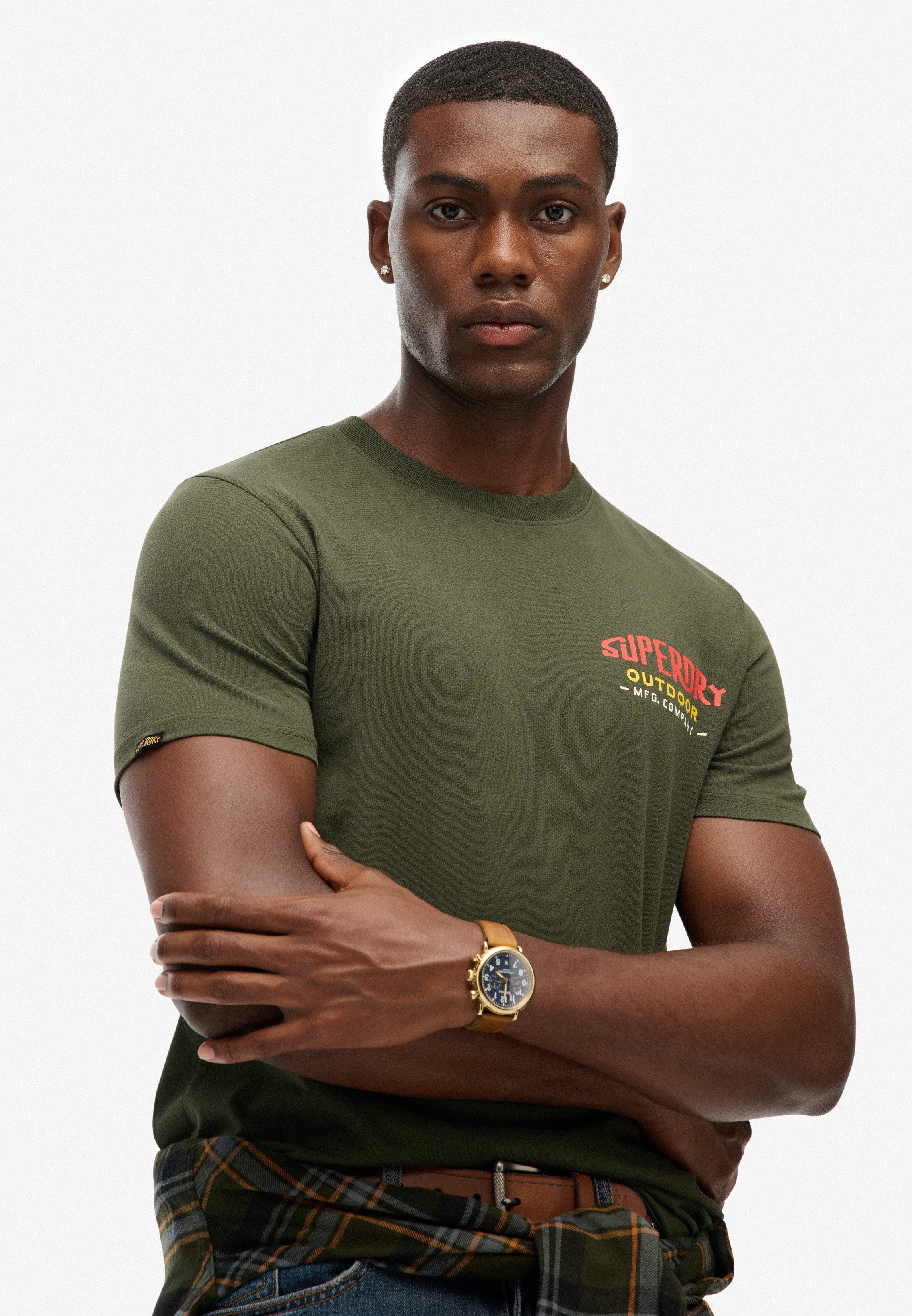 Superdry Rundhalsshirt MOUNTAIN RELAXED TEE günstig online kaufen