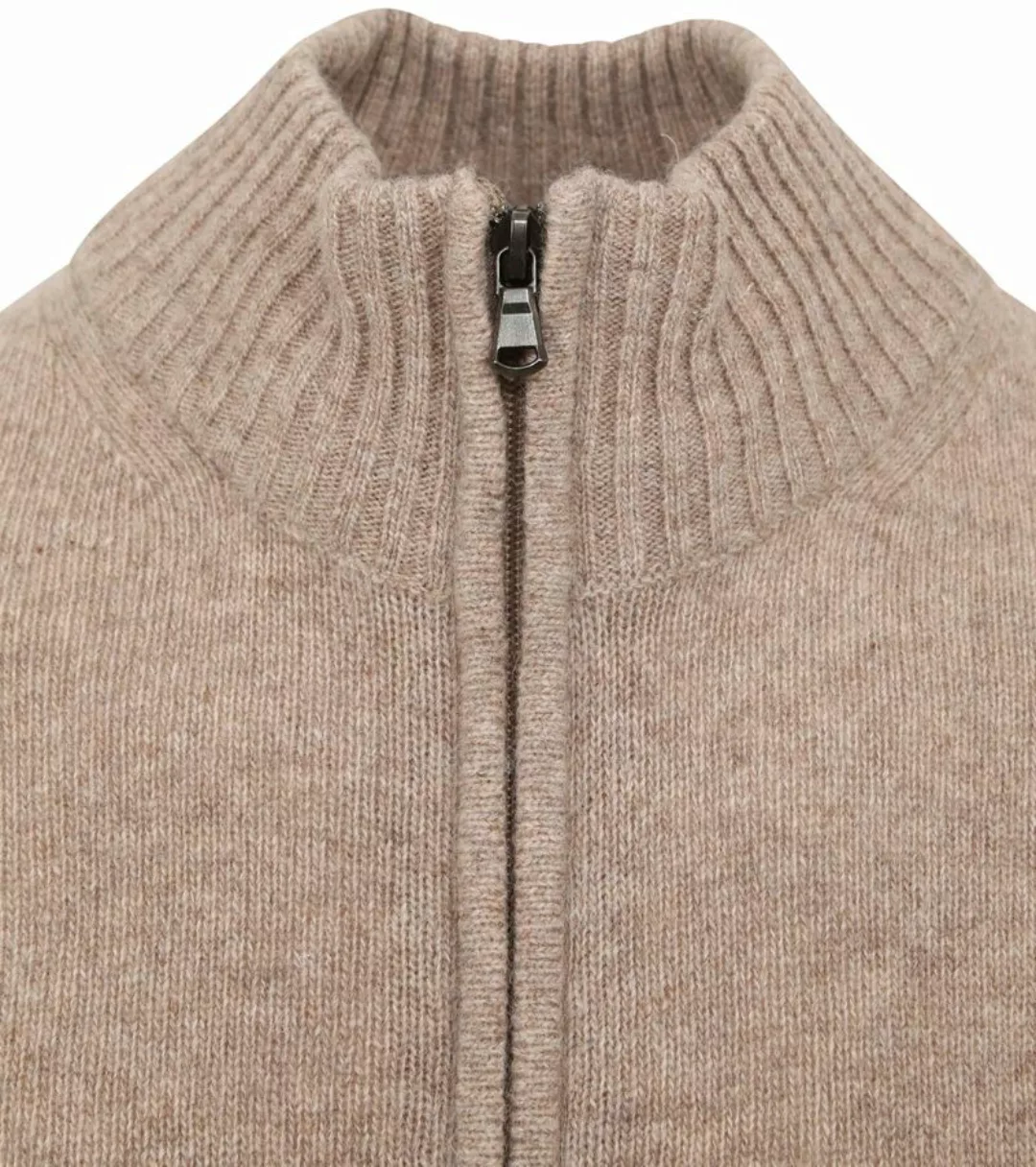 Suitable Strickjacke Wool Blend Beige - Größe XXL günstig online kaufen