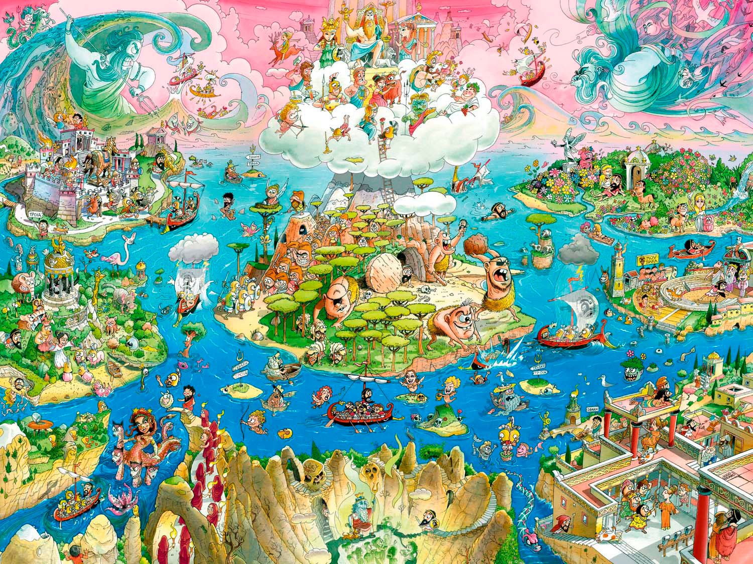 HEYE Puzzle Odyssey, 1500 Puzzleteile, Made günstig online kaufen