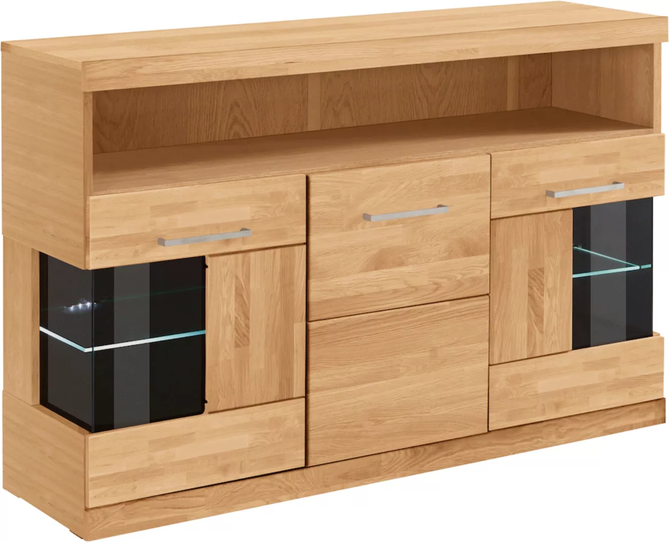 Home affaire Sideboard "Ribe", Breite 125 cm günstig online kaufen