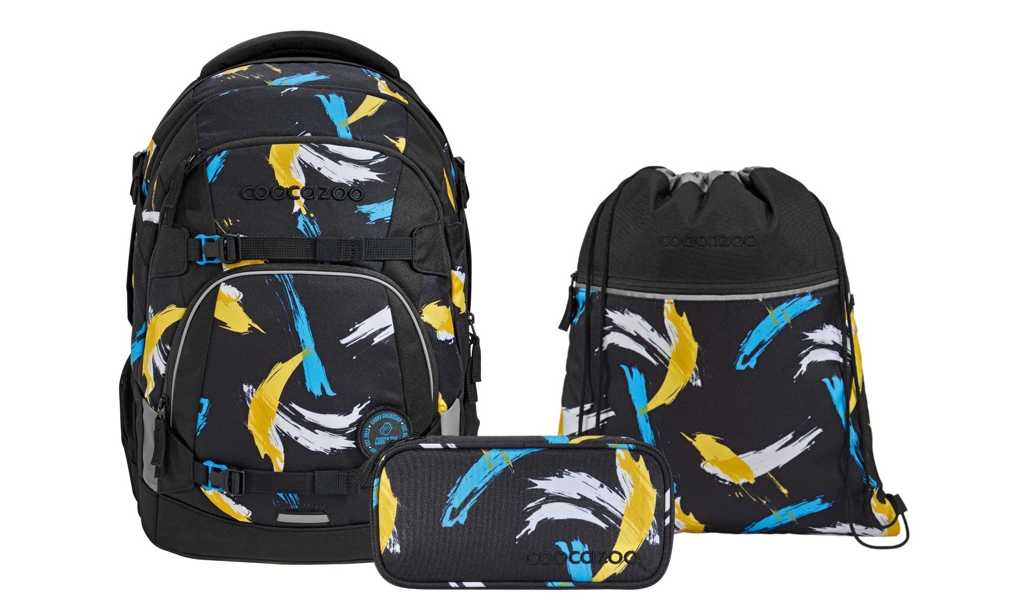 coocazoo Schulranzen Schulrucksack MATE Crazy Artnight günstig online kaufen