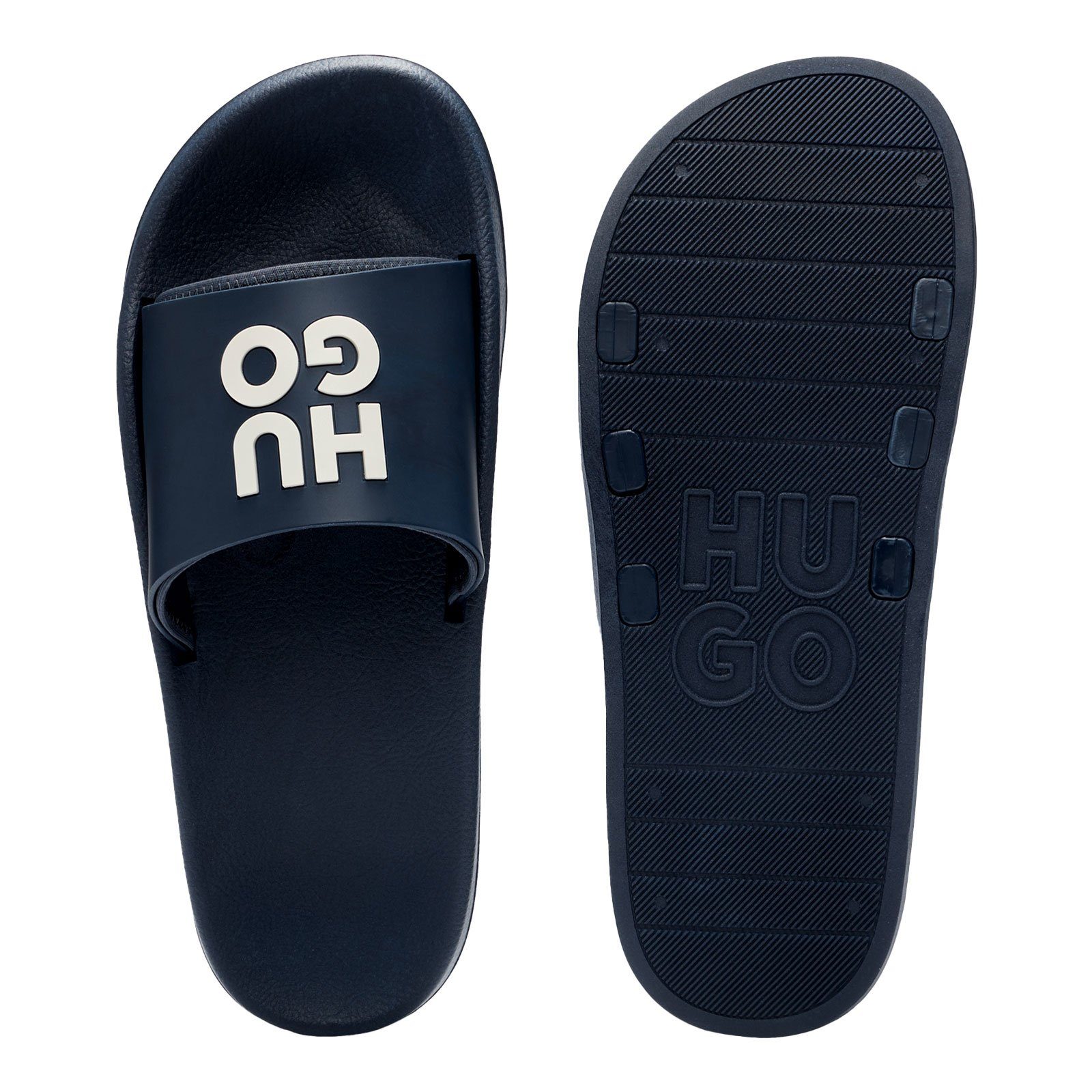 HUGO Nil Slid Badepantolette mit weichem günstig online kaufen