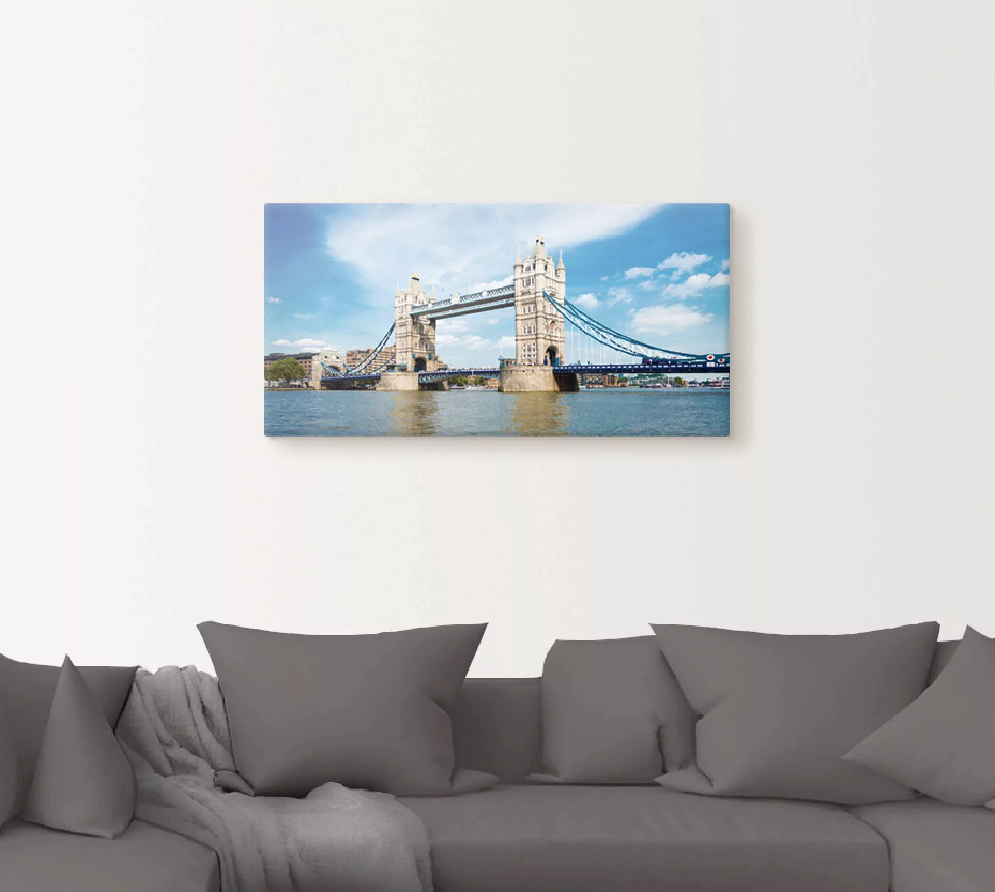 Artland Wandbild »London Tower Bridge«, Brücken, (1 St.) günstig online kaufen