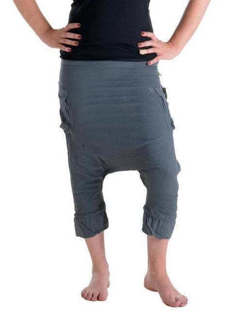 Vishes Haremshose 3/4 Haremshose Sommerhose Ethno Goa Hose Pluderhose, Pump günstig online kaufen