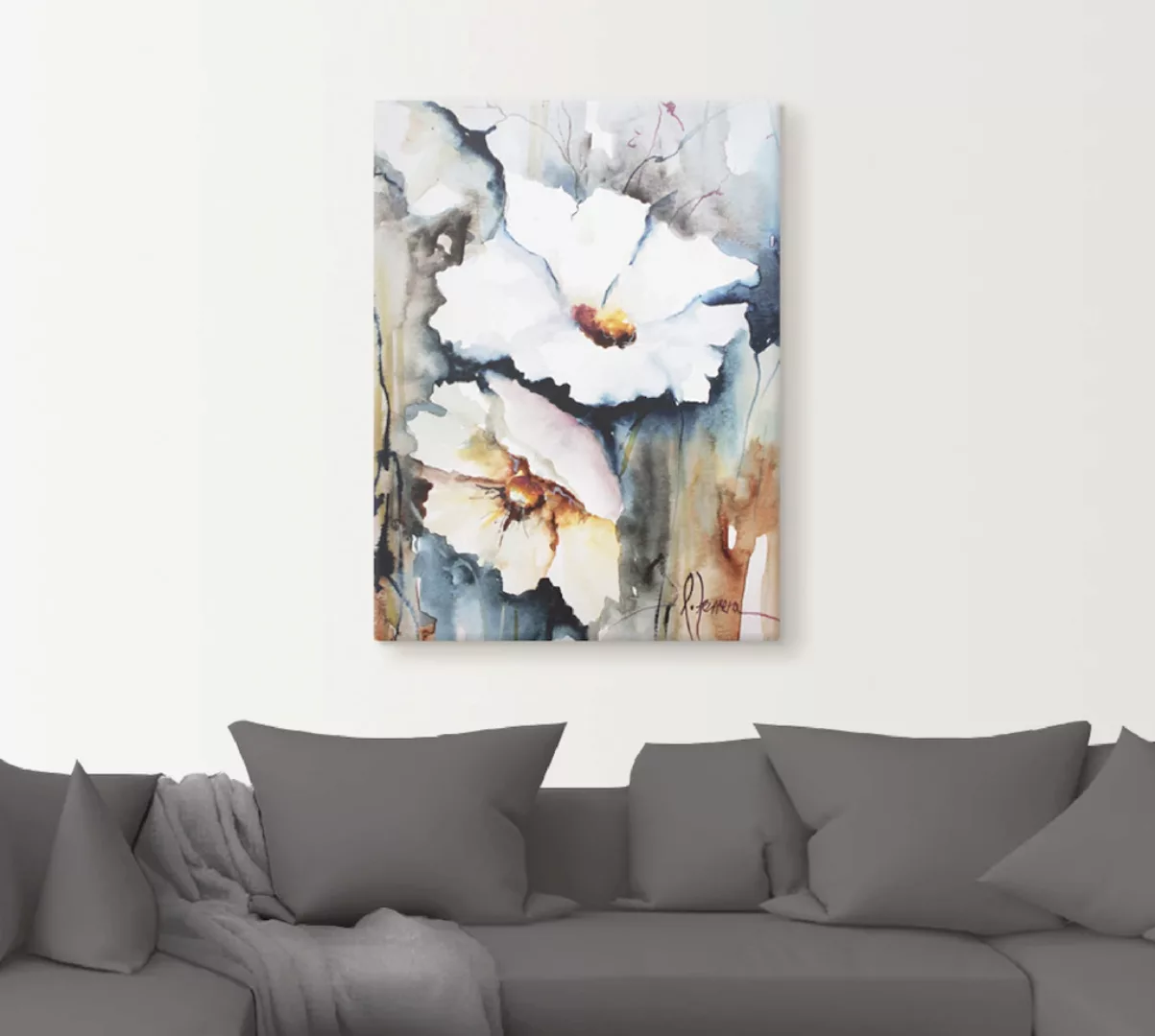 Artland Wandbild »Aquasblüten II«, Blumen, (1 St.), als Alubild, Outdoorbil günstig online kaufen