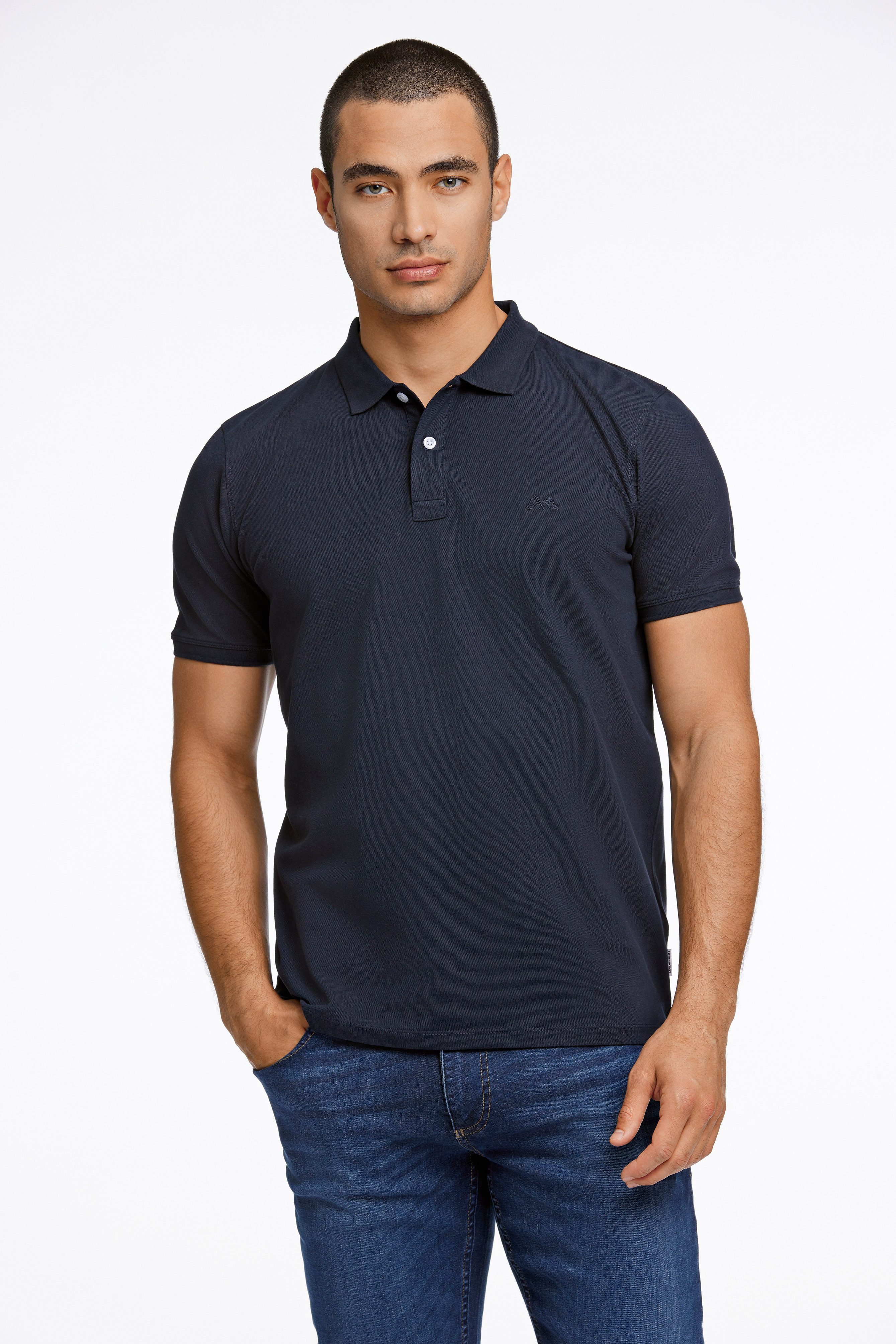 LINDBERGH Poloshirt mit Logostickerei günstig online kaufen