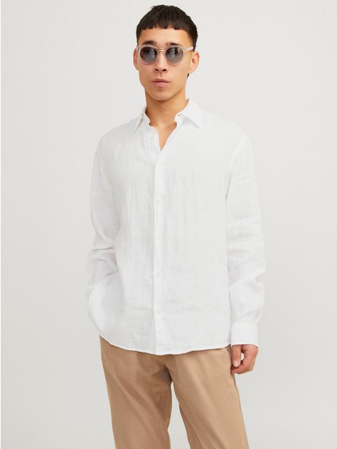 Jack & Jones Langarmhemd JPRCCLAWRENCE LINEN L/S SHIRT SN günstig online kaufen