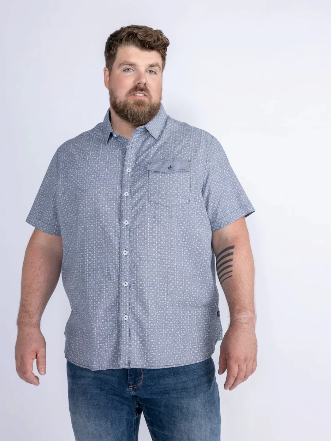 Petrol Industries Kurzarmhemd Men Shirt Short Sleeve AOP günstig online kaufen