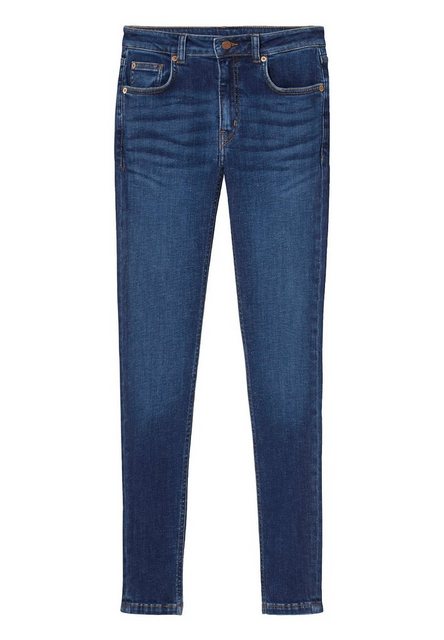 Hessnatur 5-Pocket-Jeans LINA Mid Rise Skinny aus Bio-Denim (1-tlg) günstig online kaufen