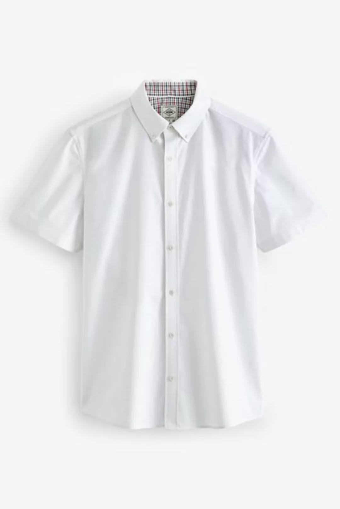 Next Kurzarmhemd Oxford-Kurzarmhemd mit Stretch (1-tlg) günstig online kaufen