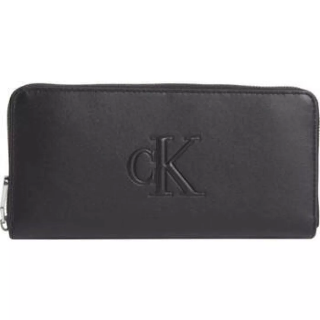 Calvin Klein Jeans  Geldbeutel SCULPTED ZIP AROUND DEBOSS K60K612743 günstig online kaufen