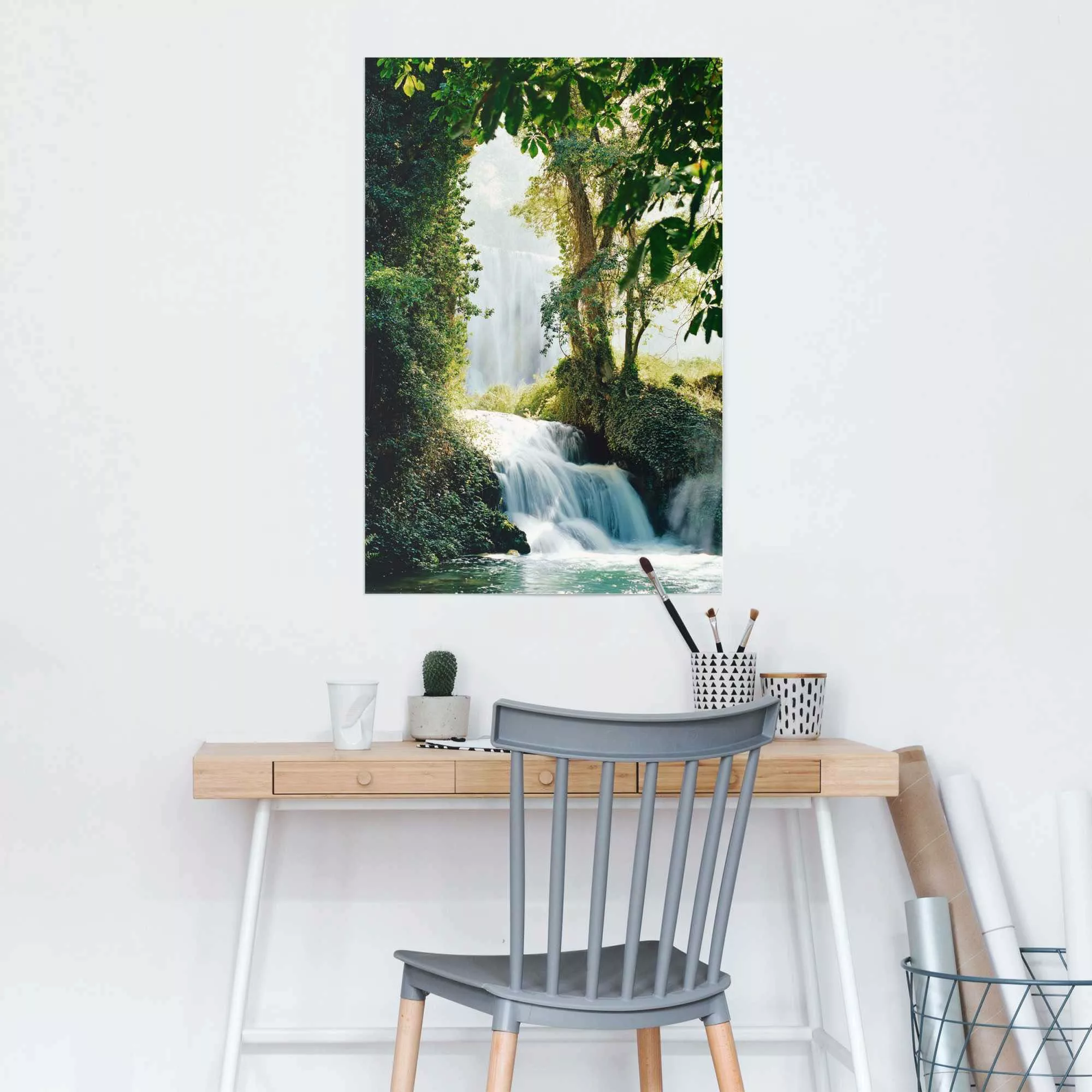 Reinders Poster "Wasserfälle Zaragoza", (1 St.) günstig online kaufen