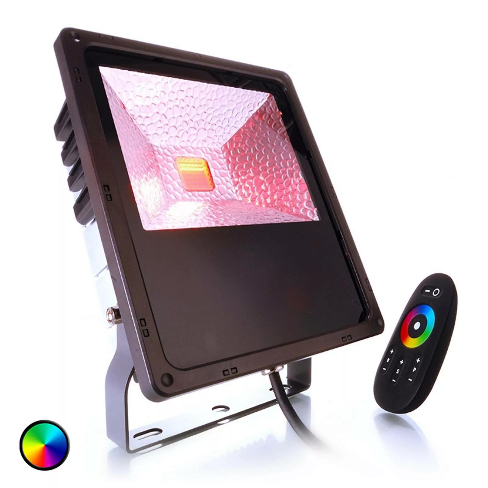 Starker LED-Außenstrahler Flood Color RF II 60 RGB günstig online kaufen