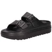 Claudia Ghizzani Badepantolette Damen schwarz günstig online kaufen