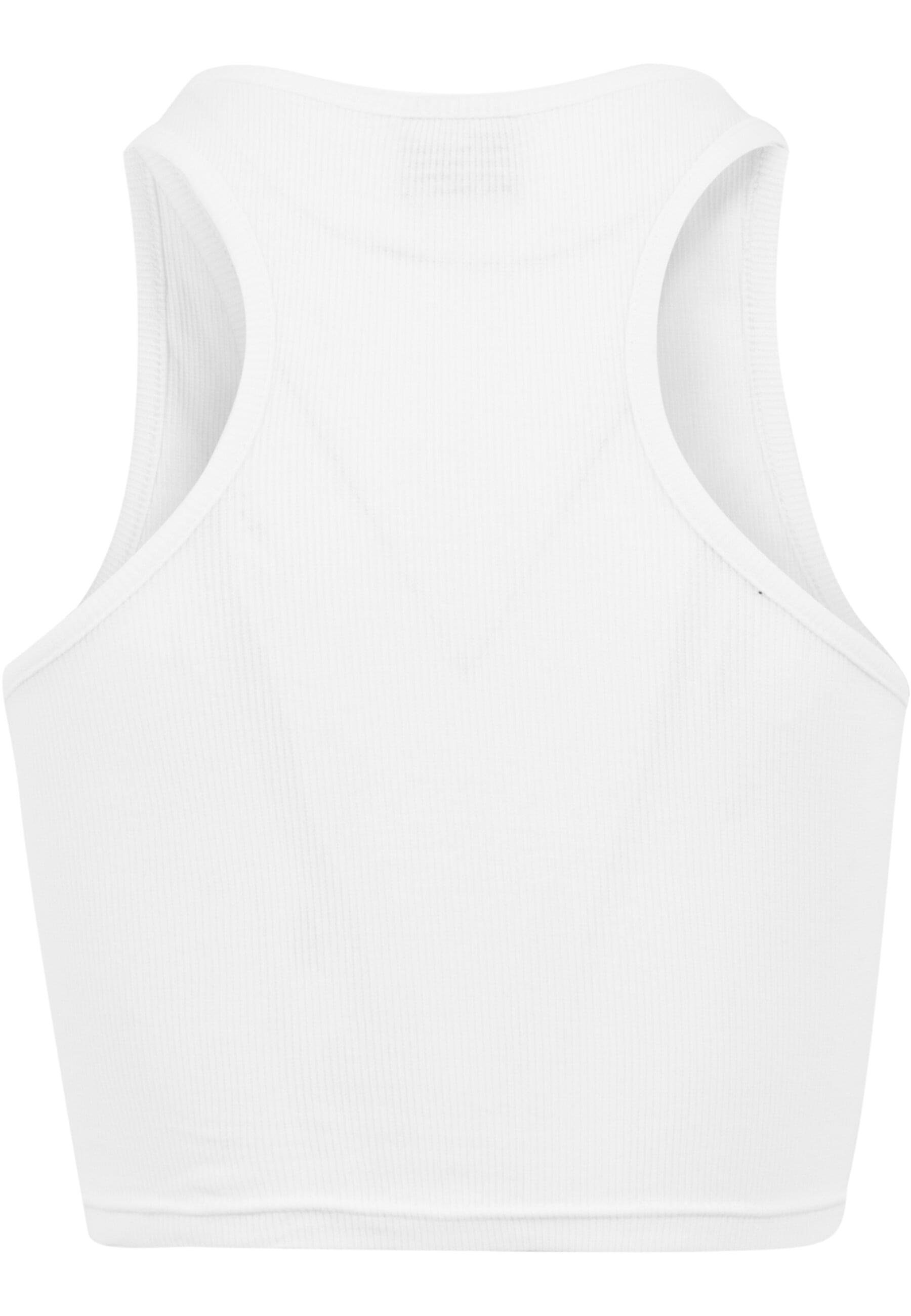 URBAN CLASSICS Muskelshirt "Urban Classics Damen Ladies Cropped Rib Top", ( günstig online kaufen