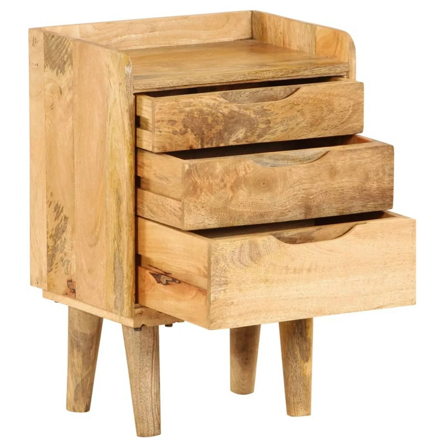 Nachttisch Mangoholz Massiv 40 X 30 X 59,5 Cm günstig online kaufen