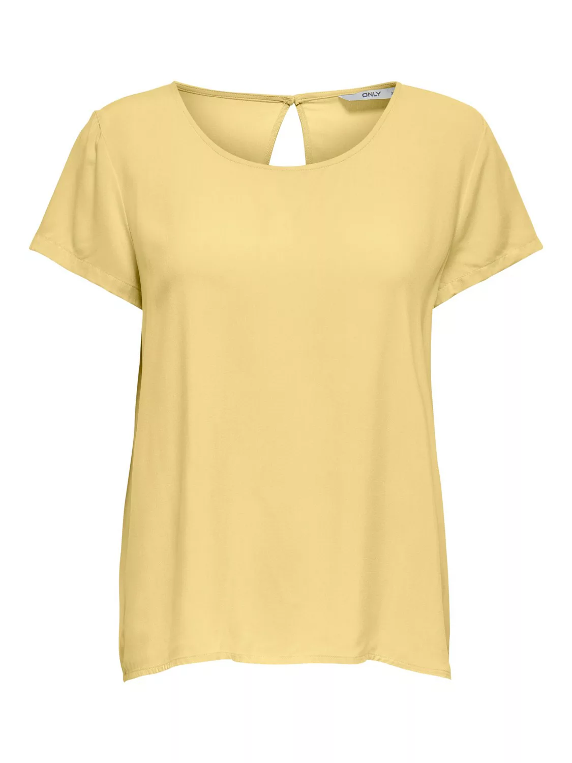 Only Damen Kurzarm T-Shirt ONLFIRST ONE LIFE SS SOLID günstig online kaufen