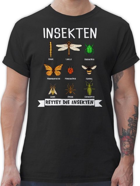 Shirtracer T-Shirt Rettet die Insekten Tiere Zubehör günstig online kaufen