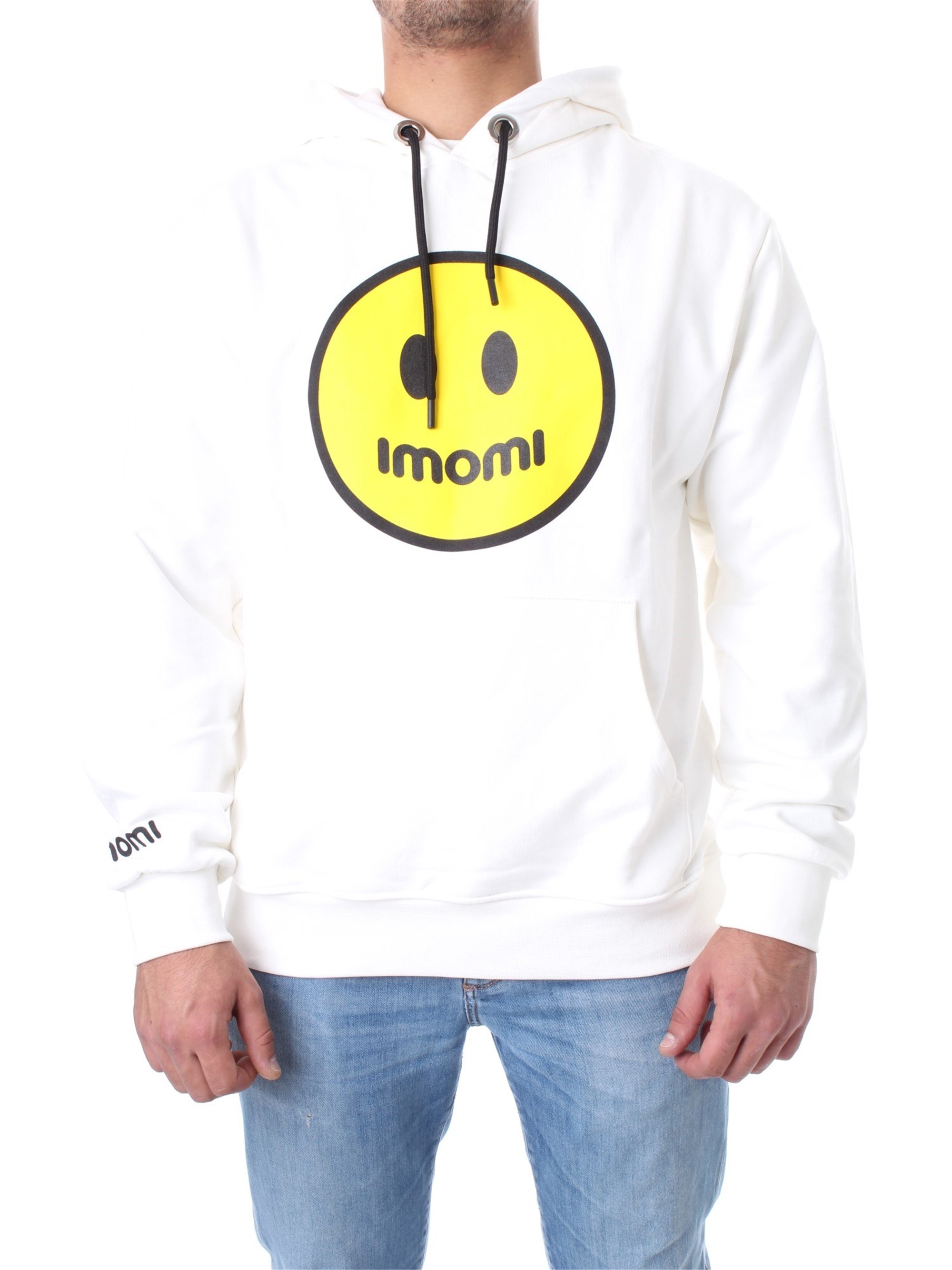 IMOMI Sweatshirt Unisex weiß cotone günstig online kaufen