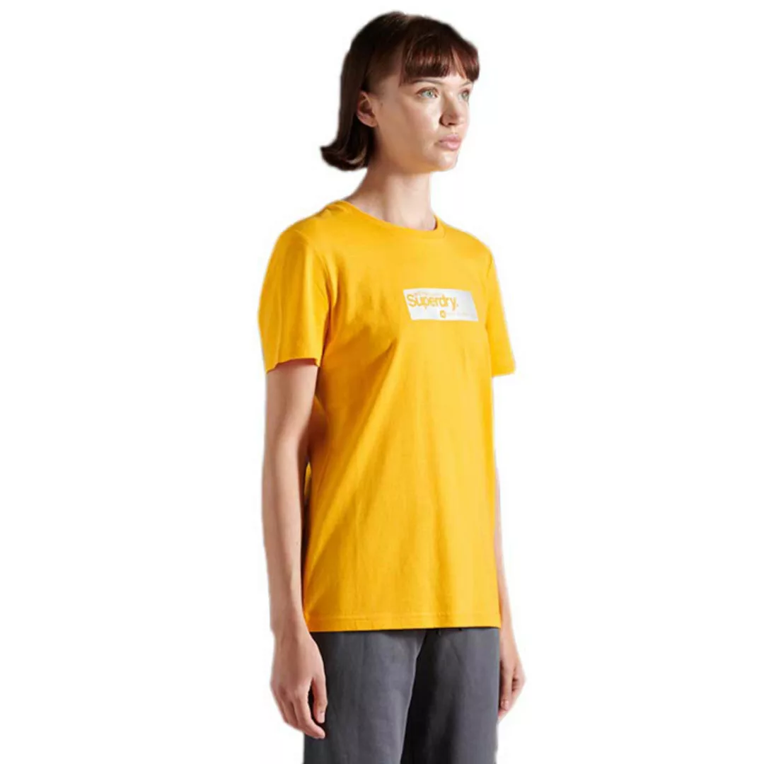 Superdry Core Logo Transit Kurzarm T-shirt S Golden Rod günstig online kaufen