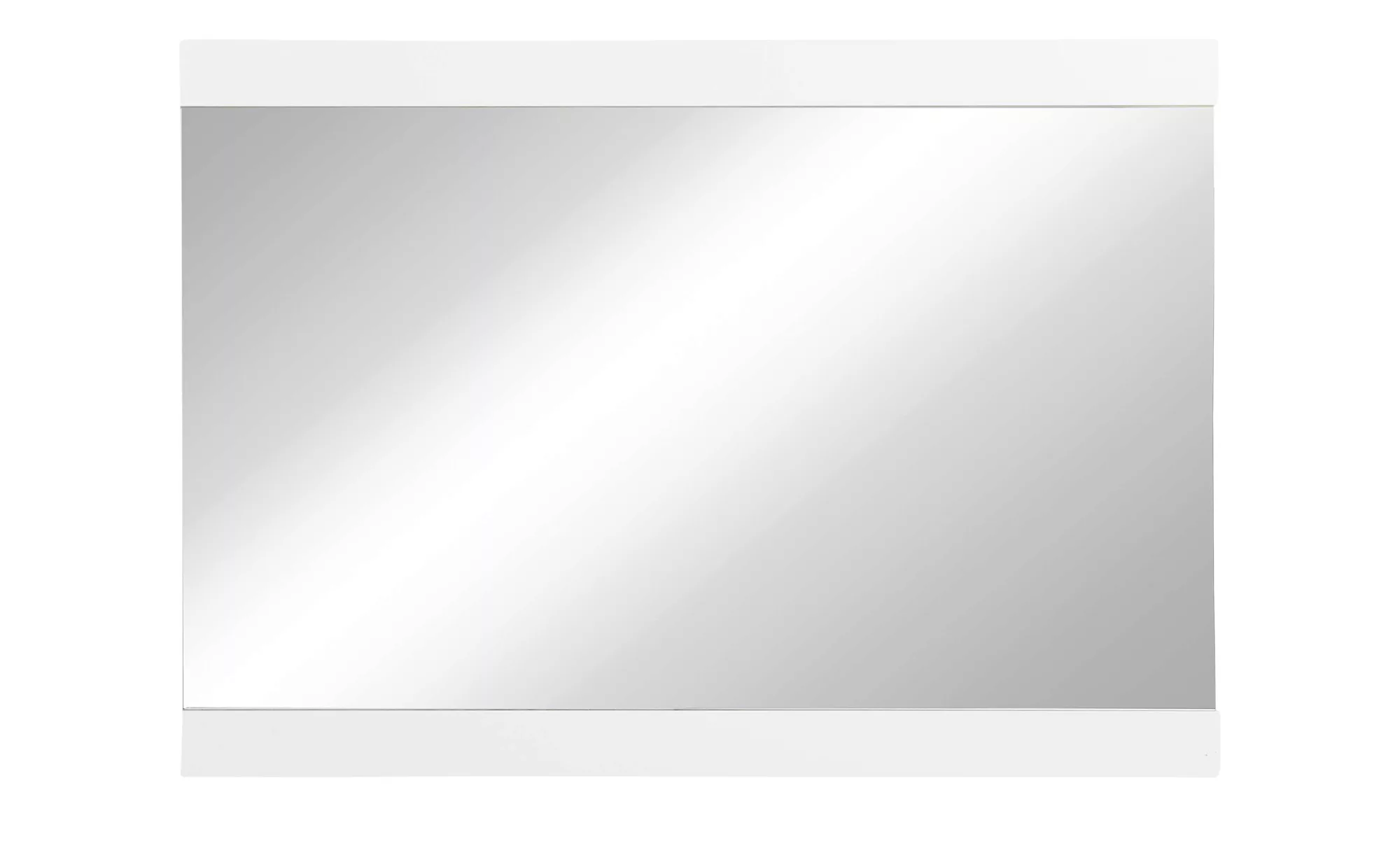 Spiegelpaneel - weiß - 92 cm - 68 cm - 2 cm - Garderoben & Kleiderstangen > günstig online kaufen