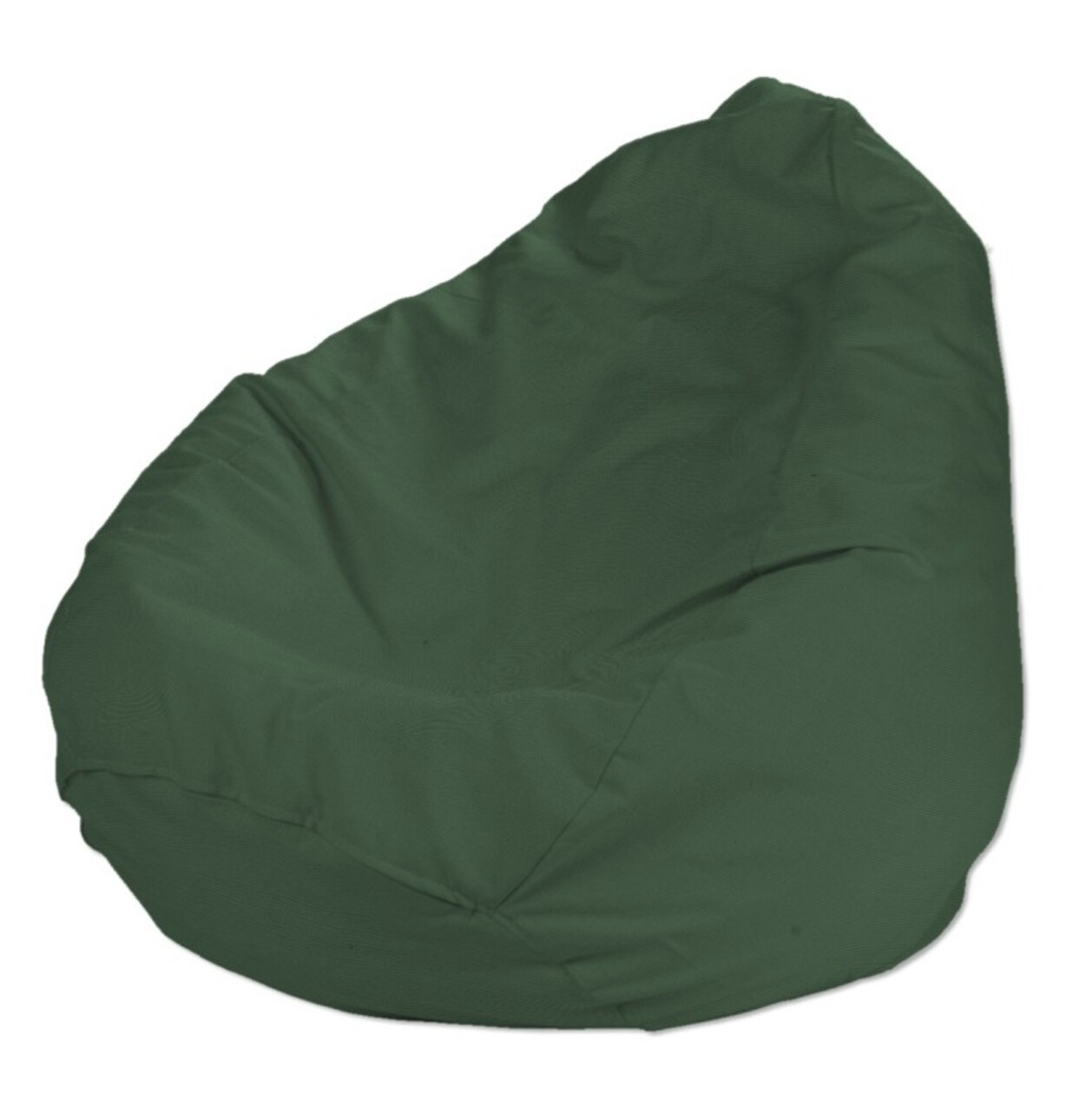 Sitzsack, waldgrün, Ø60 x 105 cm, Cotton Panama (702-06) günstig online kaufen