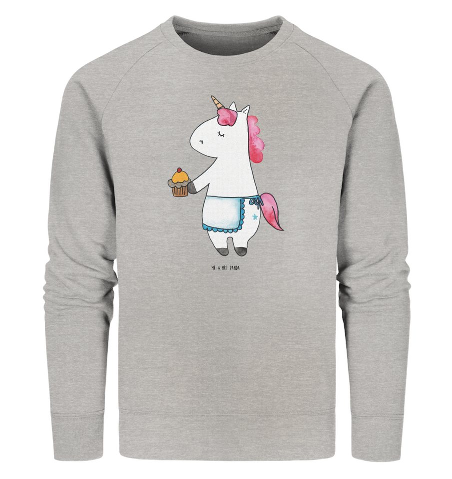 Mr. & Mrs. Panda Longpullover Größe XL Einhorn Muffin - Heather Grey - Gesc günstig online kaufen