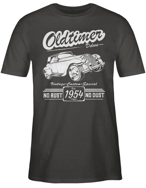 Shirtracer T-Shirt Siebzig Oldtimer Baujahr 1954 70. Geburtstag günstig online kaufen