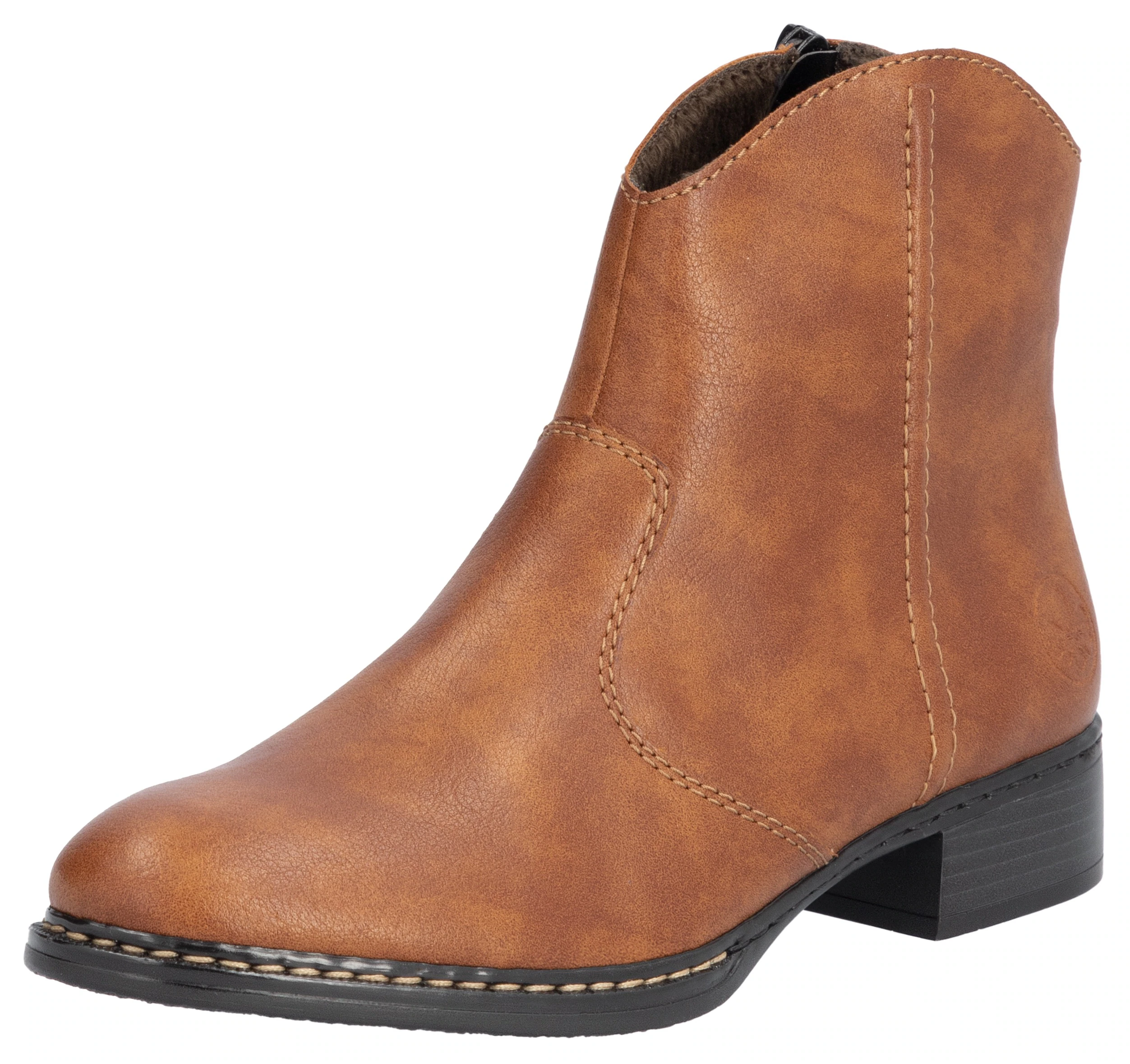 Rieker Cowboy Stiefelette, Westernstiefelette, Stiefelette, Blockabsatz mit günstig online kaufen