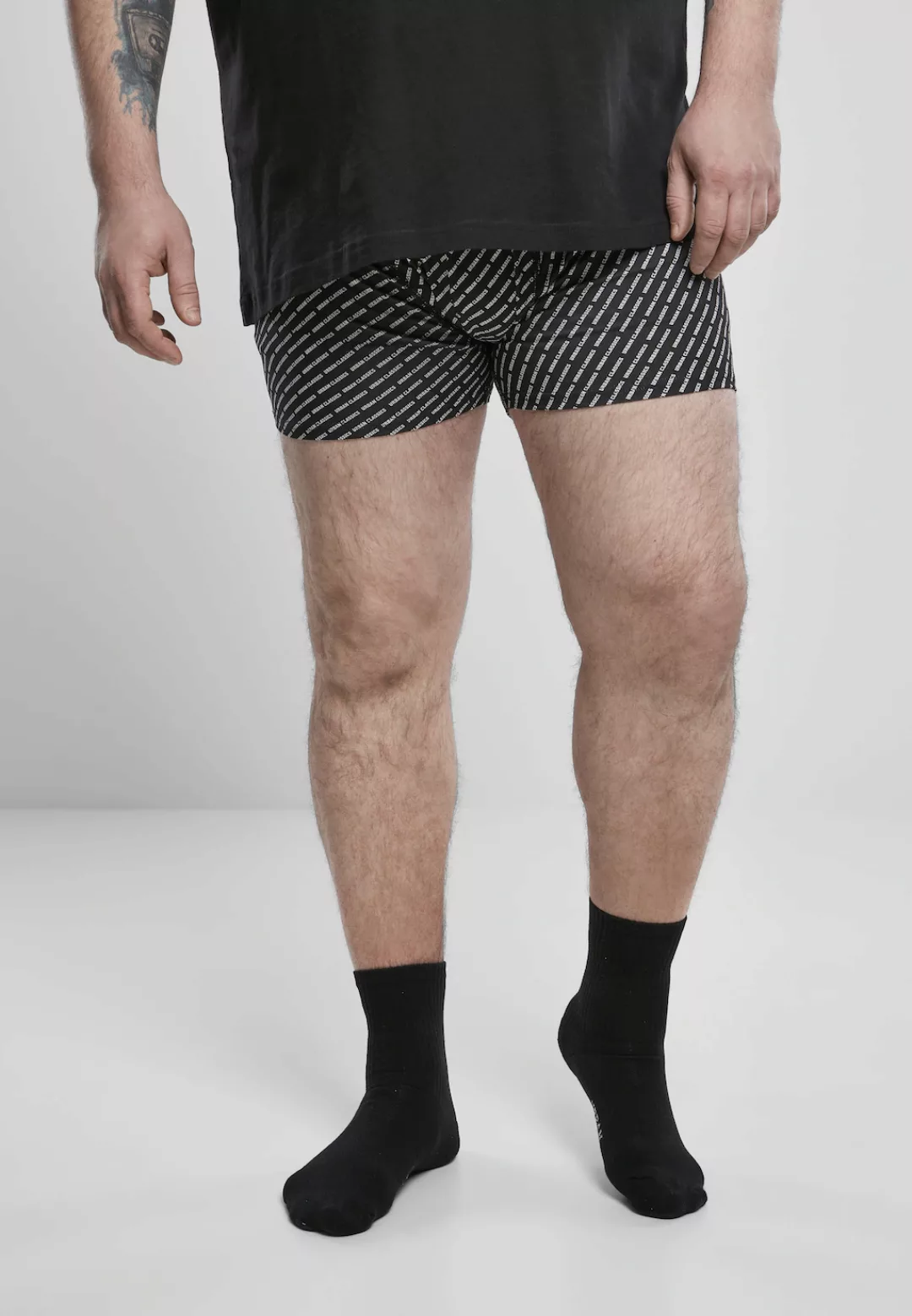 URBAN CLASSICS Boxershorts "Urban Classics Herren Boxer Shorts 3-Pack", (1 günstig online kaufen