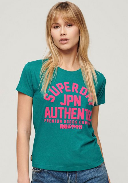 Superdry Print-Shirt PUFF PRINT ARCHIVE FITTED TEE günstig online kaufen