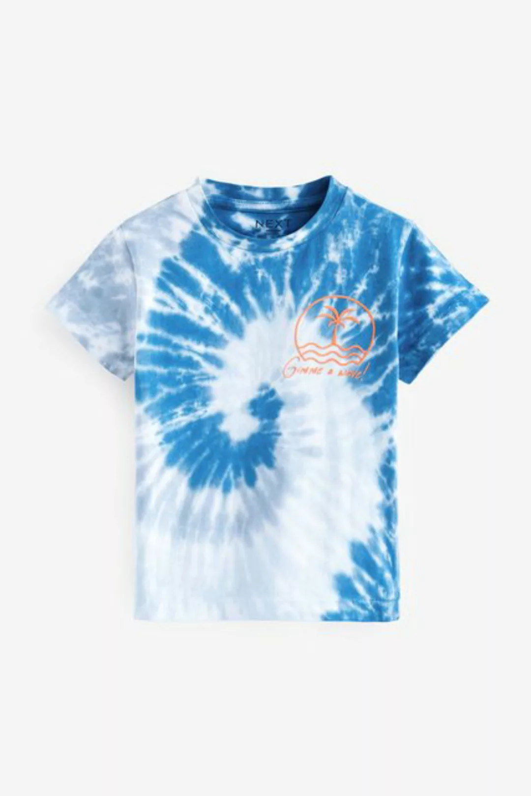 Next T-Shirt Kurzärmliges T-Shirt in Batikoptik (1-tlg) günstig online kaufen