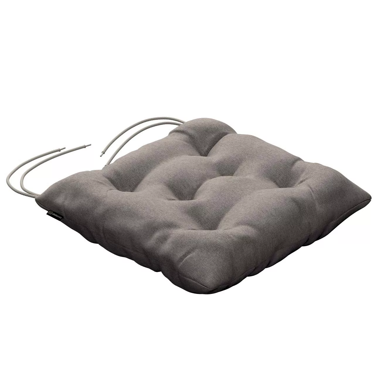 Stuhlkissen Thomas mit Bindeschnur, beige-grau, 38 x 38 x 8 cm, Etna (705-0 günstig online kaufen