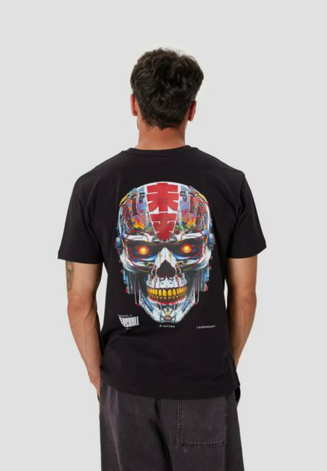 Oldskull T-Shirt Xtreme Vivid Skull Graphic günstig online kaufen