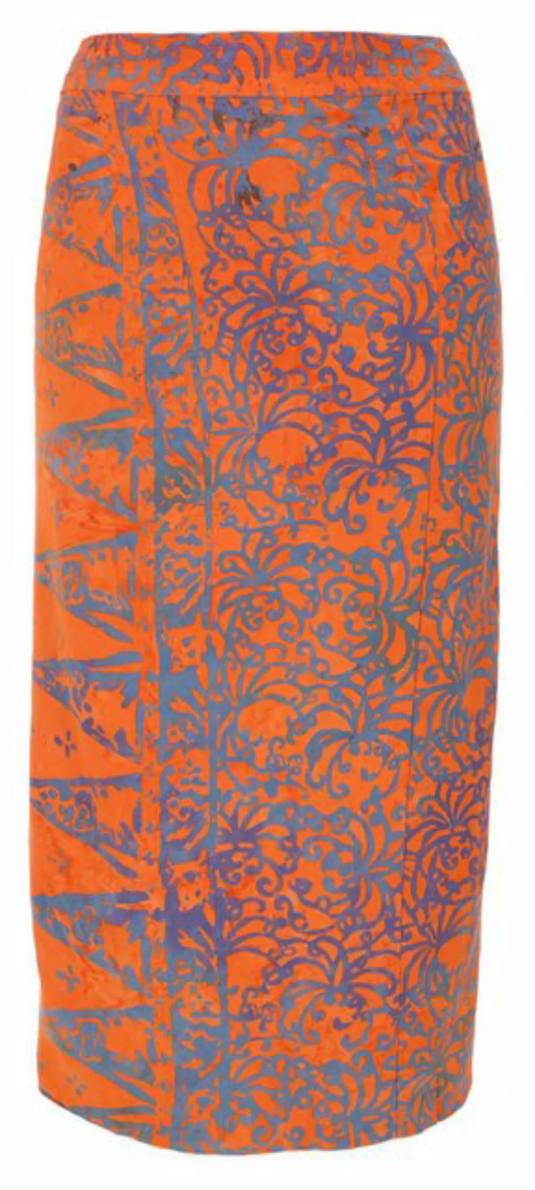 Guru-Shop Minirock 3/4 Wickelrock, Bali Sarong Strandrock,.. günstig online kaufen