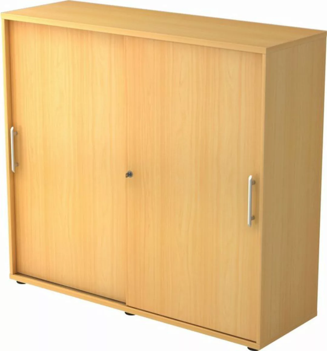 HAMMERBACHER Aktenschrank Schiebetürenschrank Serie 9 3OH BxTxH 120x40x110c günstig online kaufen