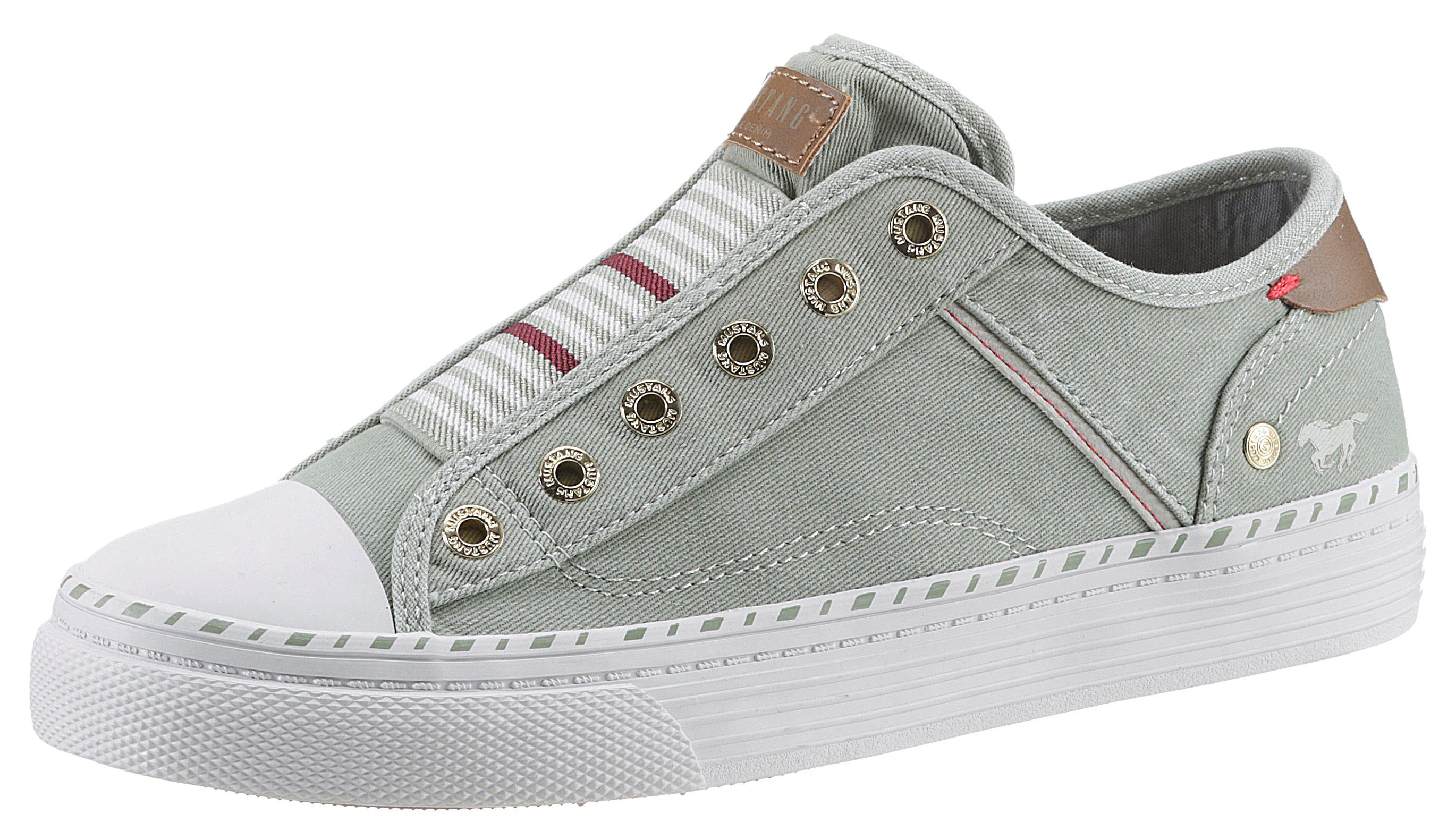 Mustang Shoes Schlupfschuh, Freizeitschuh, Slip-On Sneaker günstig online kaufen