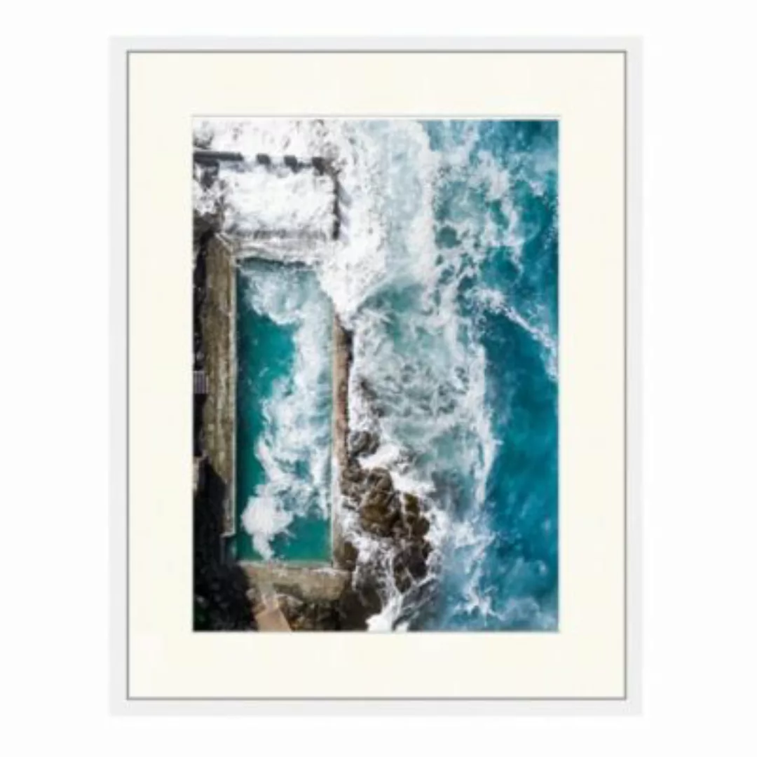 Any Image Wandbild Ozean-Pool II weiß Gr. 40 x 50 günstig online kaufen